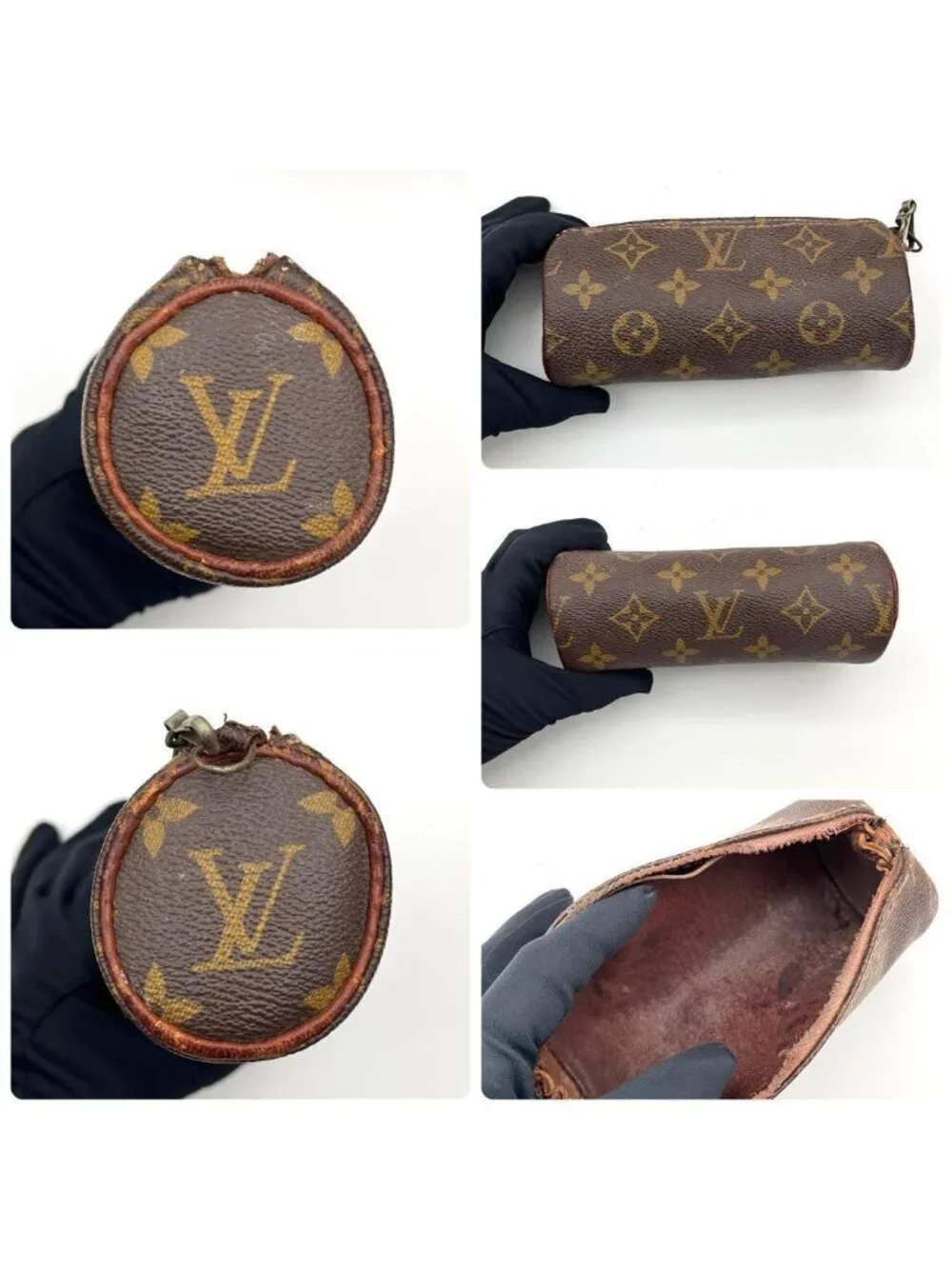 Louis Vuitton Papillon Parent and Child Pouch Monogram Boston Bag - Picture 7 of 8